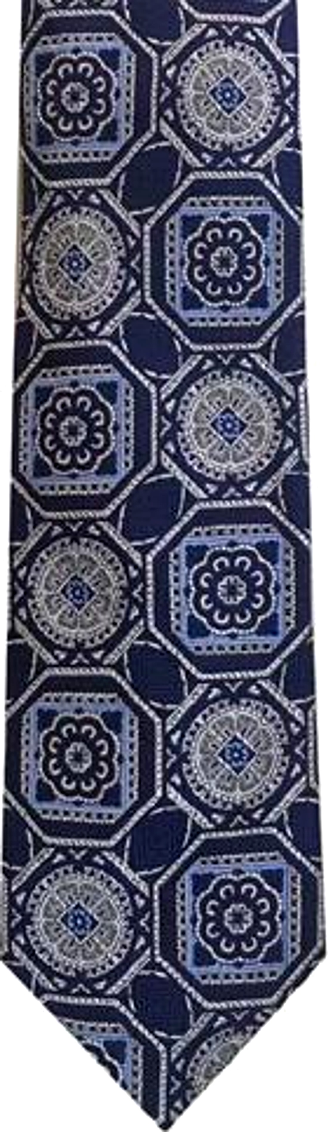 Signature silk necktie